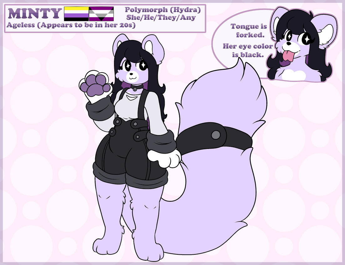 Minty's (Clothed) Ref Sheet